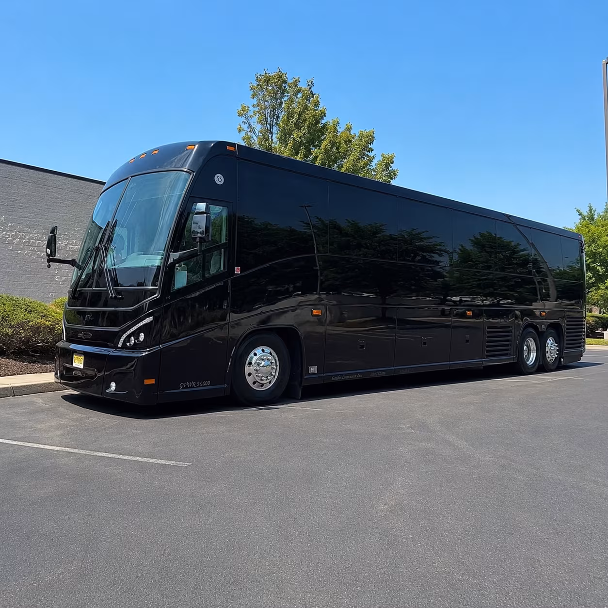 lafayette charter bus rental fleet